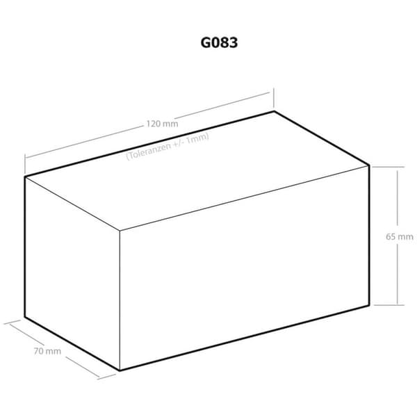 UNIVERSAL-CASE G083 120 X 70 X65 MM