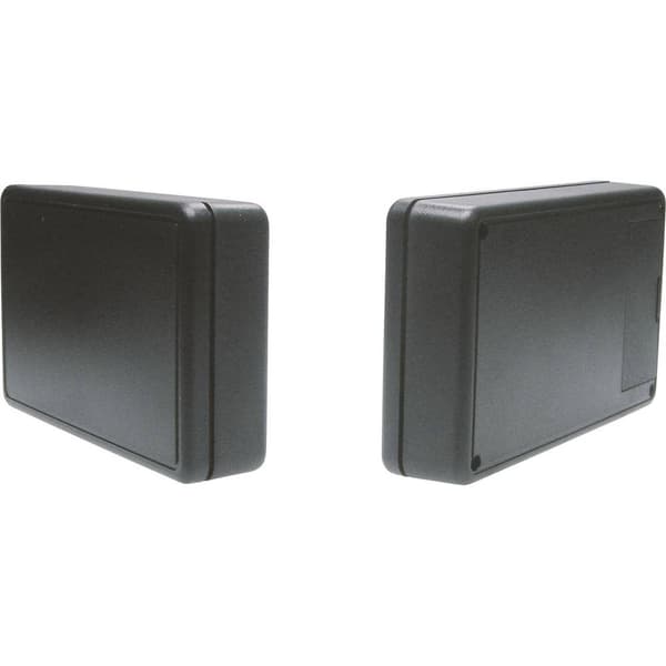 Strapubox 6006SW Universalhölje 125 x 74 x 27 ABS Svart 1 st