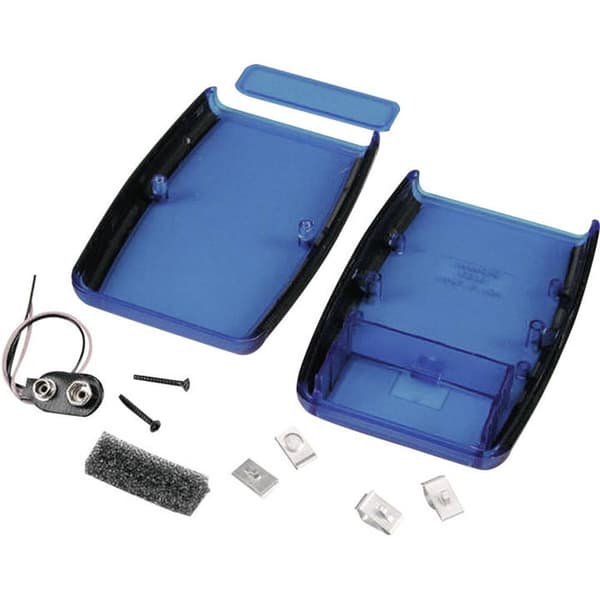 Hammond Electronics 1553BTBUBKBAT Hölje 117 x 79 x 24 ABS Blå 1 st