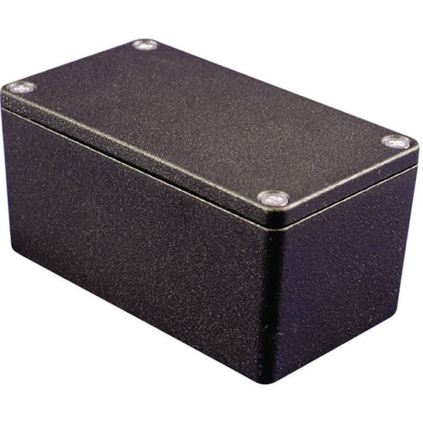 Hammond Electronics 1550Z101BK Universalhölje 50 x 45 x 30 Aluminium Svart 1 st