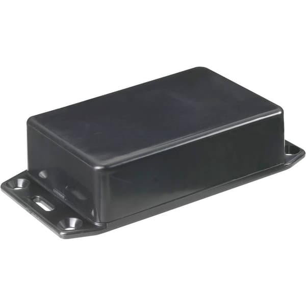 Hammond Electronics 1591DFLBK Hölje euro 160 x 80 x 50 ABS Svart 1 st