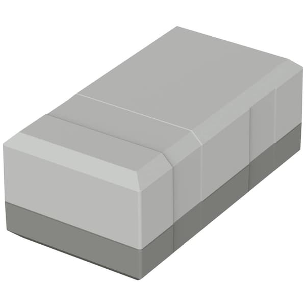 Bopla ELEGANT EG 1040 32104000 Elektronikhölje 100 x 54 x 40 Polystyol Grå-vit (RAL 7035) 1 st