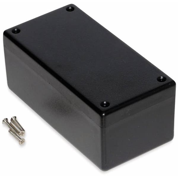 Hammond Electronics 1594DBK Universalhölje 131 x 66 x 55 ABS Svart 1 st