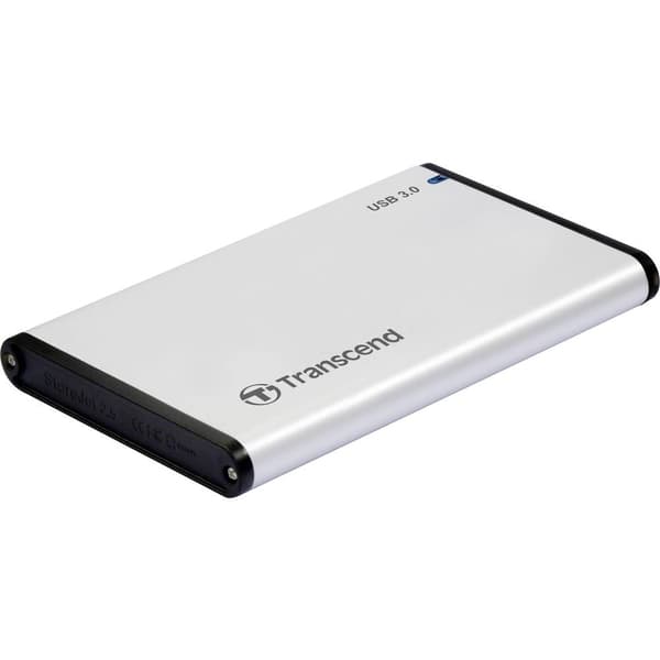Transcend TS0GSJ25S3 SATA-hårddiskkabinett 2.5 tum USB 3.2 Gen 1