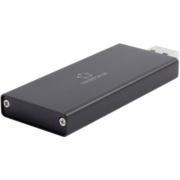 Renkforce RF-4521561 M.2 SSD-hölje USB 3.0 5 GBit/s M.2 SATA 2230, 2242 RF-4521561