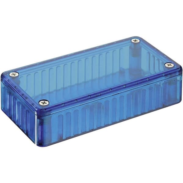 Hammond Electronics 1591 DTBU Universalhölje 150 x 80 x 50 Polykarbonat Blå 1 st