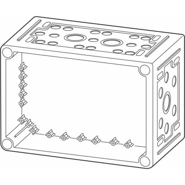 Eaton U-CI43E 64896 Kabinet-underdel 120 x 375 x 250 Grå 1 stk