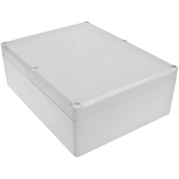 TRU COMPONENTS TC-7910936 Universalhölje 225 x 175 x 80 ABS Grå 1 st