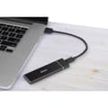 Miniatyrbild 4 av 4: Akasa AK-ENU3M2-02 M.2 SSD-hölje USB-C® (USB 3.1 Gen 2) 10 GBit/s M.2 SATA 2230, 2242, 2260, 2280 AK-ENU3M2-02