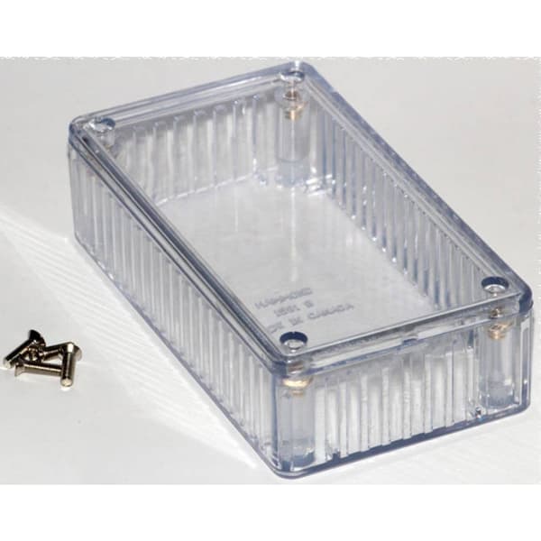 Hammond Electronics 1591BTCL Universalhölje 112 x 62 x 31 Polykarbonat Natur 1 st