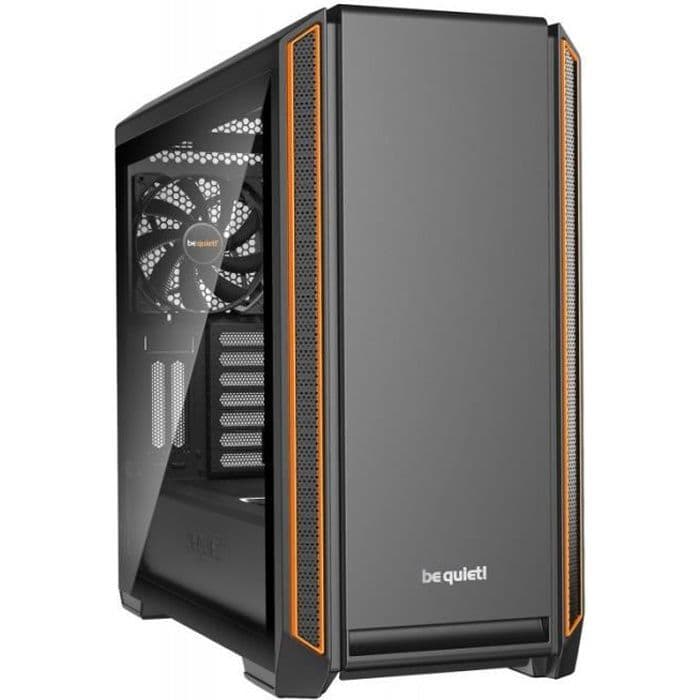 Vær stille! Boitier SILENT BASE 601 Vindue Orange