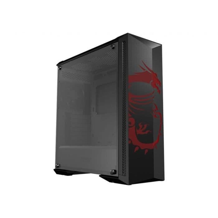 MSI Gungnir 100D Edition Dragon PC-taske - EATX - Hærdet glasvindue (306-7G09M41-W57)