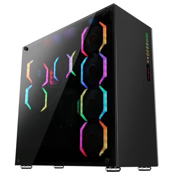 ABKONCORE R760 Sync Ramesses - Låda utan strömförsörjning - Stort torn - E-ATX-format