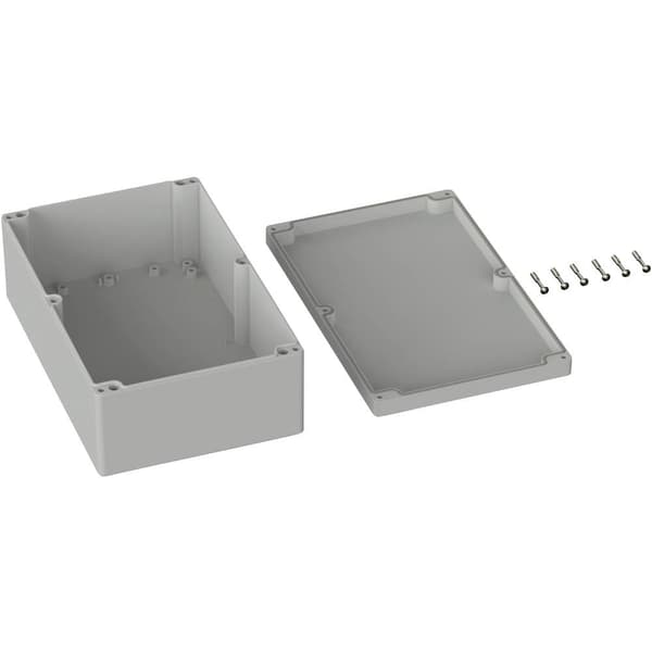 TRU COMPONENTS TC-9065684 Industrihölje 250 x 160 x 90 ABS Grå-vit (RAL 7035) 1 st