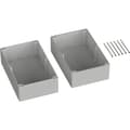 Miniatyrbild 2 av 2: TRU COMPONENTS TC-9065716 Industrihölje 250 x 160 x 150 ABS Grå-vit (RAL 7035) 1 st