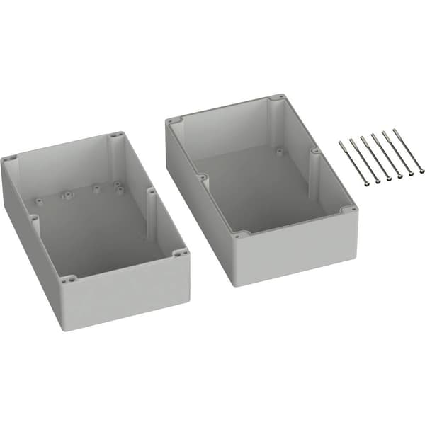 TRU COMPONENTS TC-9065716 Industrihölje 250 x 160 x 150 ABS Grå-vit (RAL 7035) 1 st