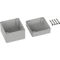 Miniatyrbild 2 av 2: TRU COMPONENTS TC-9065656 Industrihölje 122 x 120 x 105 ABS Grå-vit (RAL 7035) 1 st
