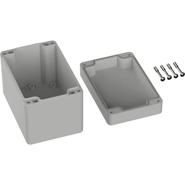 TRU COMPONENTS TC-9065660 Industrihölje 120 x 80 x 90 ABS Grå-vit (RAL 7035) 1 st