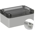 Miniatyrbild 1 av 2: TRU COMPONENTS TC-9065456 Utomhuschassi 120 x 80 x 55 Polykarbonat Grå-vit (RAL 7035) 1 st