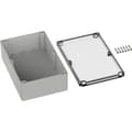 Miniatyrbild 2 av 2: TRU COMPONENTS TC-9065548 Utomhuschassi 240.3 x 160.3 x 90 Polykarbonat Grå-vit (RAL 7035) 1 st