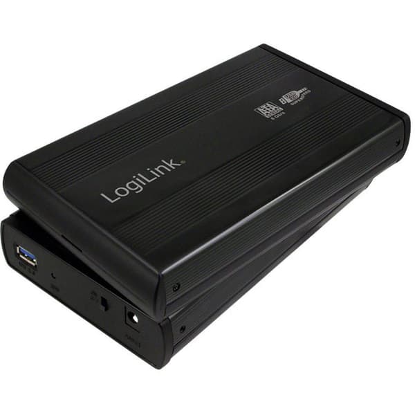 LogiLink UA0107 8,9 cm (3,5 tum) hårddiskhölje 3.5 tum USB 3.2 Gen 1