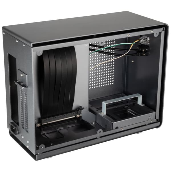 Kolink Rocket V2 Aluminium Mini-ITX Case - Titanium Grey