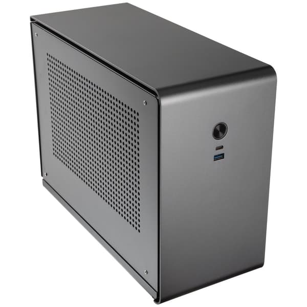 Kolink Rocket V2 Aluminium Mini-ITX Case - Titanium Grey