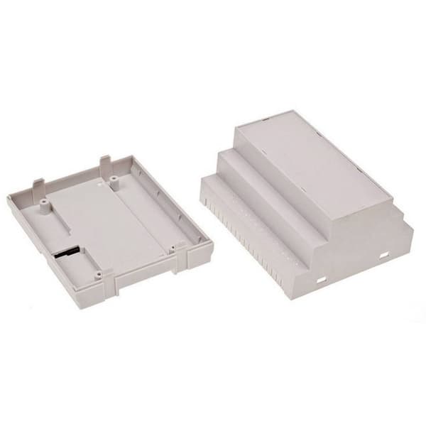 TRU COMPONENTS TC-7910828 DIN-skena hölje 65 x 90 x 105 ABS-V0 Grå 1 st