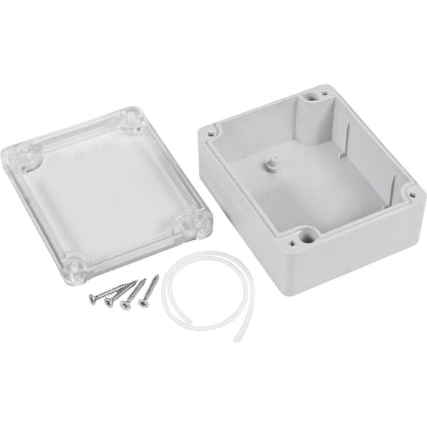 TRU COMPONENTS TC-7910960 Universalhölje 89 x 75 x 41 ABS-PC Grå 1 st