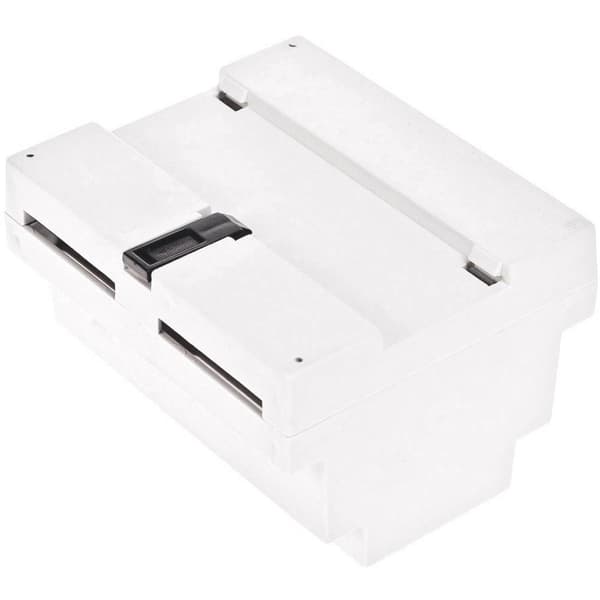 TRU COMPONENTS TC-7910724 DIN-skena hölje 107 x 89 x 66 ABS-V0 Grå 1 st
