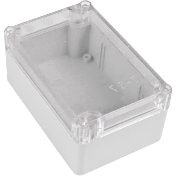 TRU COMPONENTS TC-7910740 Universalhölje 118 x 78 x 55 ABS-PC Grå 1 st