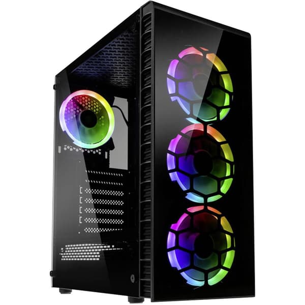 Kolink OBSERVATORY LITE Midi-Tower Datorchassi GAMER Svart