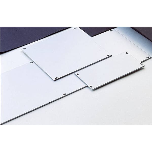 Fischer Elektronik TFP 3HE 20TE ME Frontplatta (B x H) 101.3 mm x 128.4 mm Aluminium Silver (matt, eloxerad) 1 st