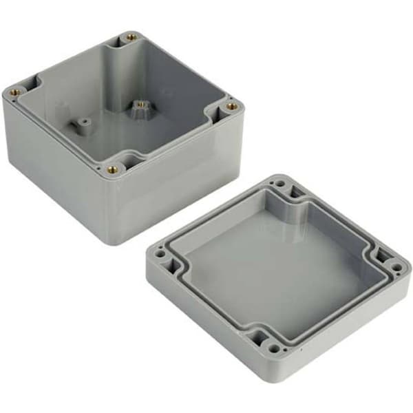 Gainta G366 Hölje 82 x 80 x 55 ABS plast Mörkgrå 1 st