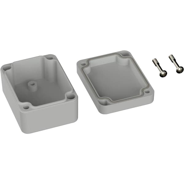TRU COMPONENTS TC-9065436 Utomhuschassi 65 x 50 x 35 Polykarbonat Grå-vit (RAL 7035) 1 st