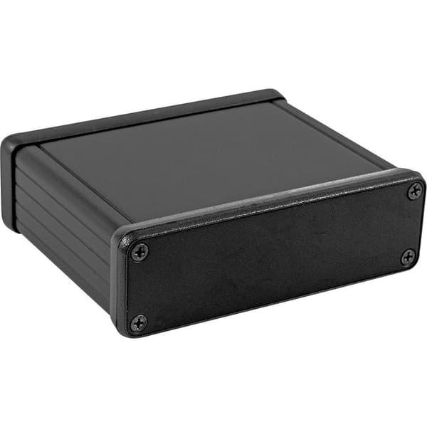 Hammond Electronics 1455L801BK Universalhölje 80 x 103 x 31 Aluminium extruderad Svart (eloxerad) 1 st