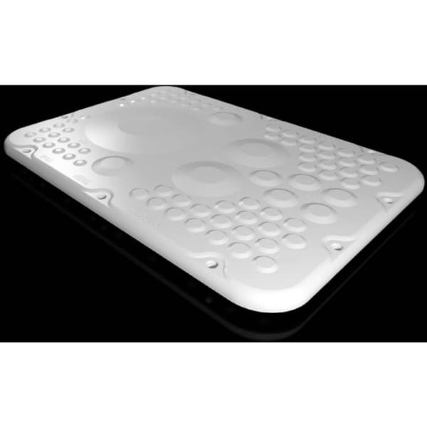 Rittal AX 2565.300 Flänsplatta (L x B) 221 mm x 301 mm Plast Grå 1 st