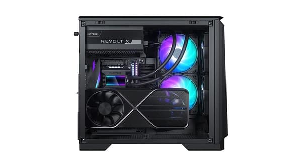 Phanteks Eclipse P200 Air, iTX, Temp. Glass, DRGB, Black