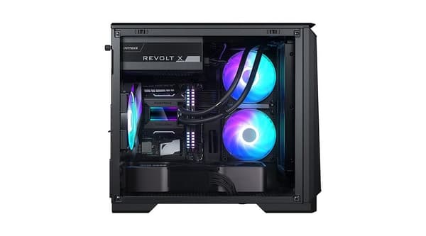 Phanteks Eclipse P200 Air, iTX, Temp. Glass, DRGB, Black