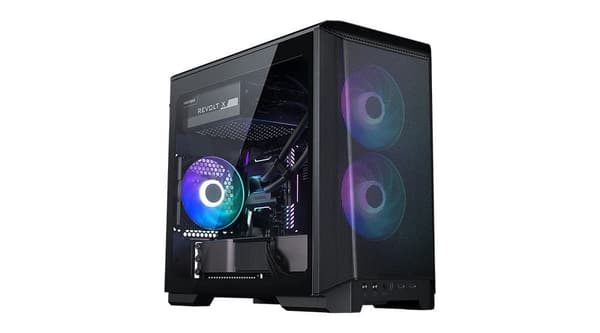 Phanteks Eclipse P200 Air, iTX, Temp. Glass, DRGB, Black