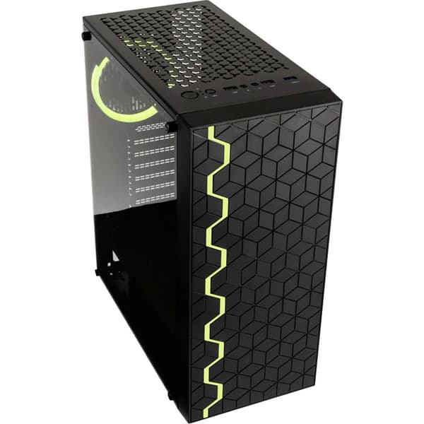Kolink INSPIRE K8 Midi-Tower Datorchassi GAMER, Hölje Svart