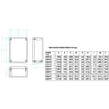 Miniatyrbild 2 av 2: Gainta G0123 Hölje 90 x 38 x 30 Aluminium Aluminium legerad Aluminium (natur) 1 st