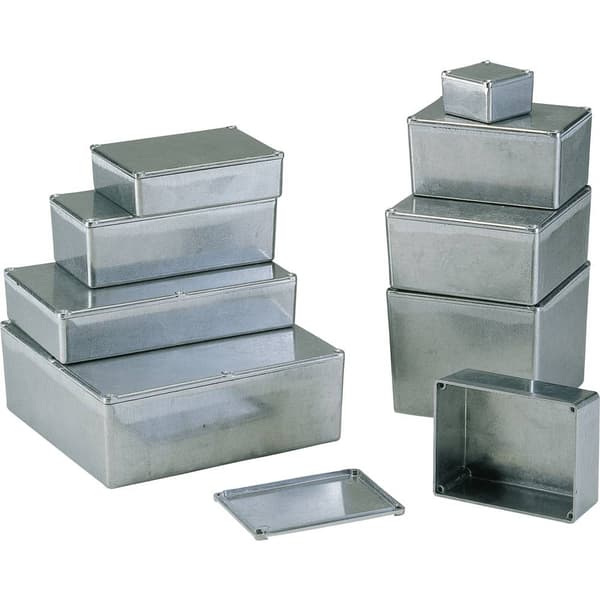 Gainta G0472 Hölje 120.5 x 80 x 59.2 Aluminium Aluminium legerad Aluminium (natur) 1 st