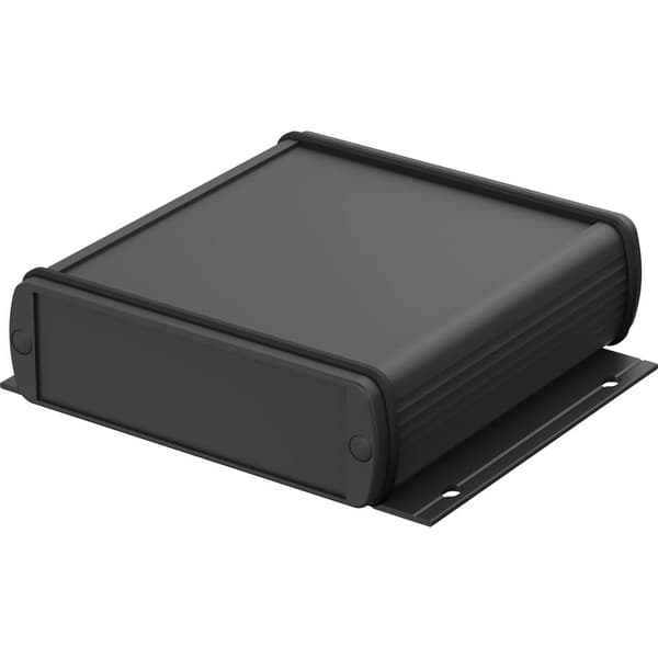 Bopla ABPH 1000-0100 WL ALUBOS_SET 84310100.HMT1 Flänshölje 140 x 125 x 35 Aluminium Svart (RAL 9005) 1 st