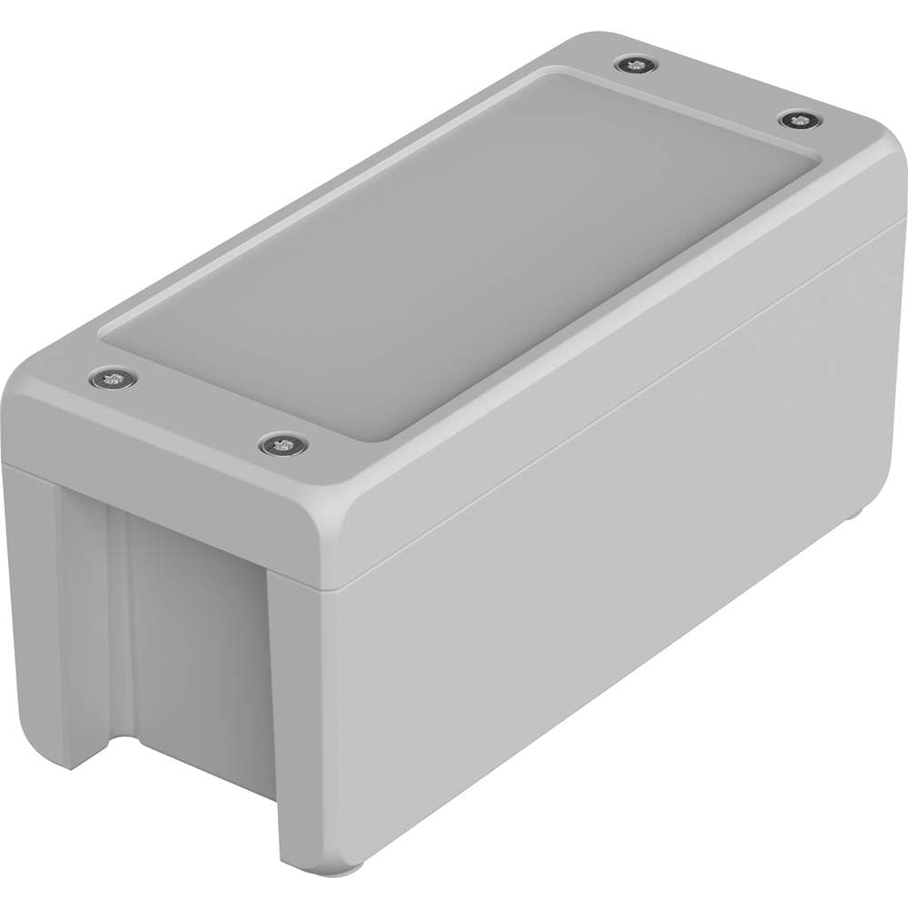 Bopla 00164135 BA-S 180809 F Bocube Alu Gehäuse 7035 Universalhölje 199 x 86 x 90 Aluminium Grå-vit (RAL 7035) 1 st