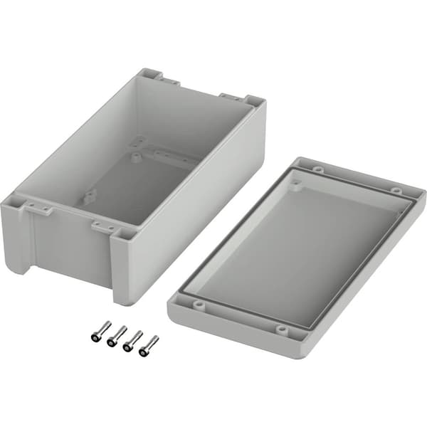 Bopla BA-S 241309 F Bocube Alu Gehäuse 7035 00165235 Industrihölje 259 x 128 x 90 Aluminium Grå-vit (RAL 7035) 1 st