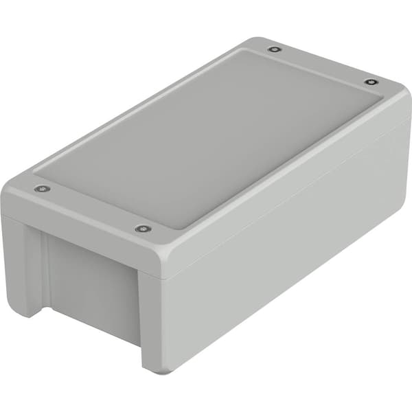 Bopla BA-S 241309 F Bocube Alu Gehäuse 7035 00165235 Industrihölje 259 x 128 x 90 Aluminium Grå-vit (RAL 7035) 1 st