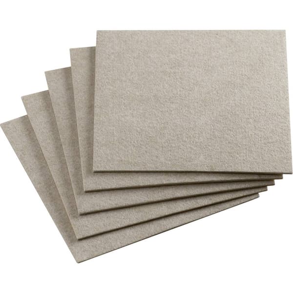 Metafranc WU0645506 Filtdyna kvadratisk, självhäftande Beige (L x B) 200 mm x 200 mm 1 set