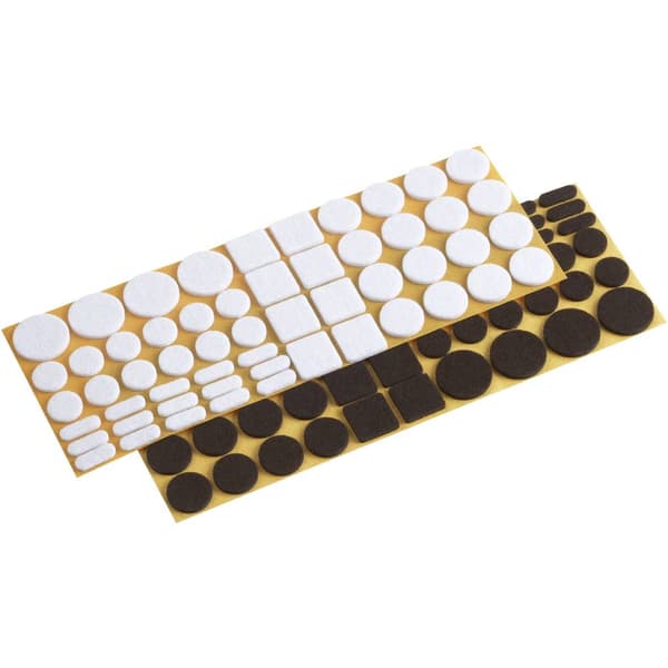 Metafranc WU0645306 Filtdyna självhäftande Vit, Brun 1 set