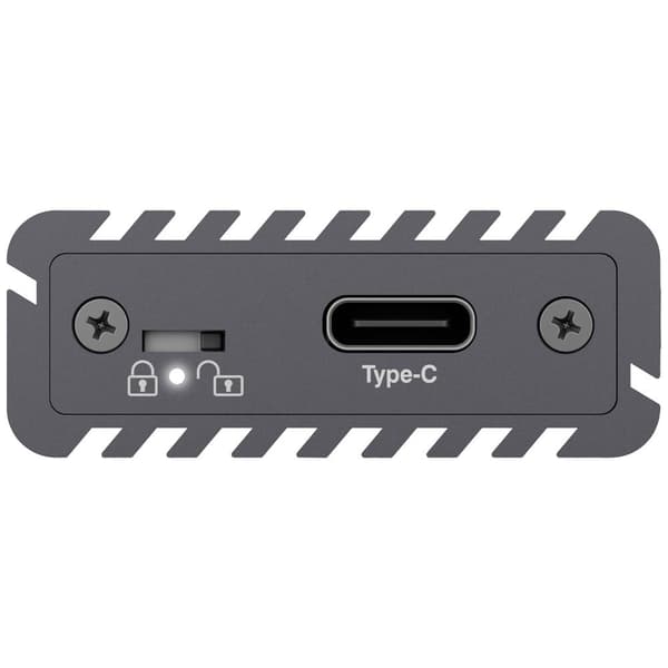 ICY BOX IB-1817MC-C31 M.2 SSD-hölje USB-C® (USB 3.1 Gen 2) 10 GBit/s M.2 PCLe NVMe, M.2 SATA 2230, 2242, 2260, 2280 609